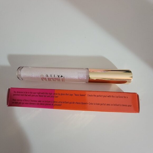 ❤️ Mally RuPaul spotlight disco shine lip gloss Translucent NEW ❤️ - Picture 3 of 15